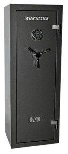 Winchester Bandit 14 Gun Safe, Holds 20 Long Guns, Slate, SECWINB14-SL-E