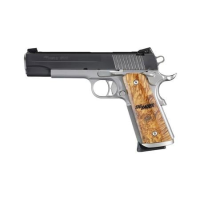 Sig Sauer 1911 STX 45 Auto Pistol with Two-Tone Finish and Burled Maple Grips