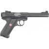 Ruger 40101 Mark IV Target Single 5.5" 10+1 Black Synthetic Grip Blued Steel