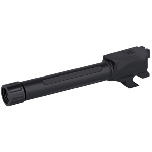 True Precision Barrel, 9MM, Black Nitride, Threaded, Fits Sig P320 Compact TP-P32CB-XTBL
