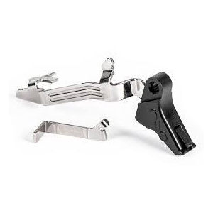 ZEV PRO FLAT FACE GLOCK TRIGGER UPGRADE BAR KIT, GEN5, BLK/BLK