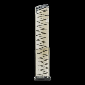 ETS 9mm 19-Round Extended Magazine for Glock 43X / 48 Pistols - Clear