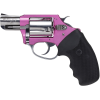 Charter Arms Chic Lady 38 Special Revolver 2" Stainless Polished Barrel 5 Round Black Grip Pink Frame