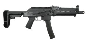 PSA AK-V 9mm MOE ALG SBA3 Pistol, Black