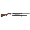 Mossberg 500 20 Gauge Pump-Action Shotgun Combo with Wood Stock