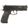 CZ-USA 75 SP-01 50th Anniversary Pistol 9mm 4.60" Barrel 10+1 DA/SA Black Polycoat Engraved Logo