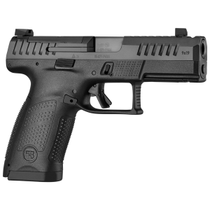 CZ-USA P-10 C OR PORTED 9X19 4" Bbl 15 rd Blk Handgun w/Polymer Frame, Integrated Compensator,Nocturne-Style Sights 91578