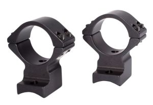Talley Lightweight Alloy Scope Mount 1 inch Low Height Model 16/22/52/54/56/92 8-40 Screws Black Anodize