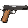 Armscor Rock Island Pro Ultra Match 1911 45 ACP Pistol 5" Barrel 8+1 Round Black Parkerized Slide Wood Grip Black Parkerized Frame