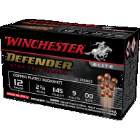 Winchester Defender Load 12 Gauge 00 Buck 9 Pellets 10 Rounds