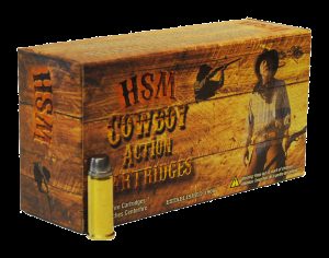 HSM Cowboy Action .32-20 Winchester 115 Grain Round Nose Flat Point Centerfire Rifle Ammo