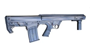 Black Aces Tactical Bullpup Left Hand Pump Action 12 Gauge Shotgun, Distressed FDE - BATBPPDFDELH
