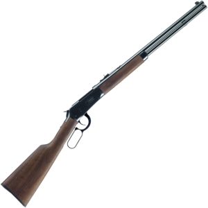 Winchester Model 94 Short 450 Marlin Walnut/Blued Lever Action Rifle - 20in - Satin Finish Walnut