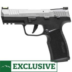 Sig Sauer P322 22 Long Rifle 4in Stainless Steel Pistol - 10+1 - Gray Compact
