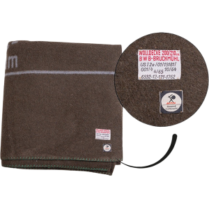 Military Surplus German Wool Blanket Grade 1 Olive Drab