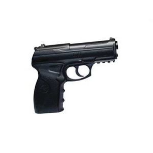 Crosman Model C11 Tactical Air Pistol .177 BB Semi-Auto w/ Laser Sight, Black - C11