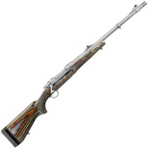 Ruger Guide Gun 338 Winchester Magnum Green Mountain Stainless Bolt Action Rifle - 20in