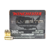 Winchester 380 Auto 85 gr Jacketed Hollow Point Silvertip 20/Box