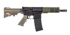 PSA 7.5" 300 Blackout Nitride 6" Lightweight Hex M-Lok Classic Stealth HAR-15 Pistol, ODG