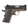 Colt Defender O7800XE-FDE Pistol, 45 ACP, 3" Barrel, 7+1, Single Action, FDE Frame/Black Slide, G10 Grips, Novak Night Sights.