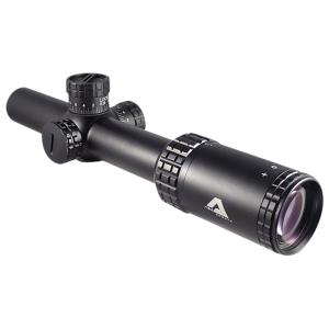 Alpha 6 1-6x 24mm Rifle Scope - Black Anodized - CQ1-MOA
