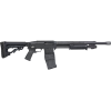 Mossberg 590RM Mag-Fed Stand-Off Pump 12 Gauge Shotgun 18.5" Black Barrel Black Pistol Grip