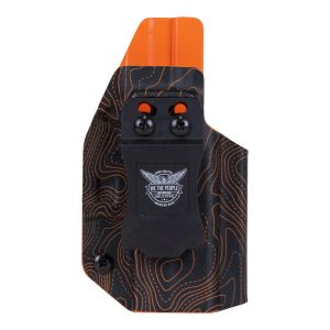 We The People Holsters Glock 43 / 43X (Red Dot Ready) Holsters, Topographic Orange