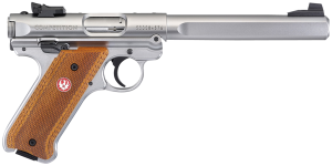 Ruger Mark IV Competition 6.88" 10rd .22LR Pistol, Stainless Steel - 40112
