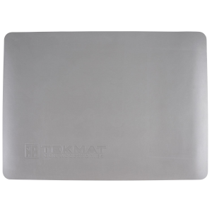 TekMat TEKR20STEALTHGY Stealth Ultra 20 Cleaning Mat Gray Rubber15 in x 20 in TEKMAT Logo Illustration