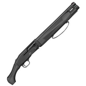 Mossberg 990 Aftershock 12 Gauge 3in Matte Blued Semi Automatic Shotgun - 14.75in - Black