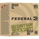 Buckshot 12 Gauge 2-3/4'''' #00 Buckshot Shotgun Ammo - 12 Gauge 2-3/4'''' 9-Pellet #00 Buckshot 25/Box