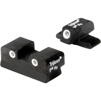 Trijicon Bright & Tough Night Sight Set for Sig P225, P226, P228, P239 357 Sig, 9mm Steel Matte 3-Dot Tritium Green