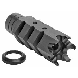 Advanced Technology AR-10 .308 Muzzle Brake - 5/8x24 Threading Black