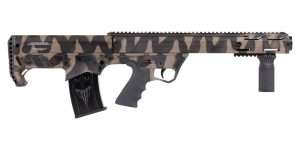 Black Aces Tactical FD12 Bullpup - LH - Tiger Stripe - 12ga - 18.5" - BATBPPTLH