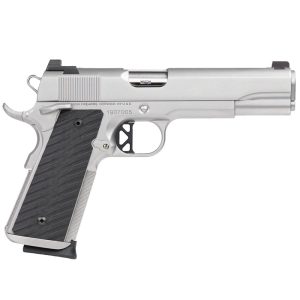 Dan Wesson Valor .45ACP SS, Front Trit Night Sight/Serrated U Notch Rear, Stan Chen Magwell, Ambi Safety, G10 Grips, 8rd Pistol 01824