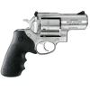 Ruger 5302 Super Redhawk Alaskan 480 Ruger 2.50 6 Round Black Hogue Tamer Monogrip Grip Satin Stainless