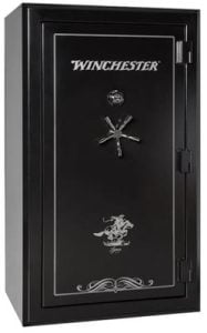 Winchester Safes Legacy 53 Electronic Entry Black Powder Coat 10 Gauge Steel Ho SECWINL53BKE