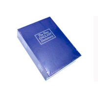 Bulldog Blue Diversion Book Safe with Combination Lock