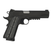 Colt Mfg O1082RGCCU Government Combat Unit w/Rail 9mm Luger 5 9+1 Black PVD Black PVD Stainless Steel Black G10 Checkered w/Scallop Grip