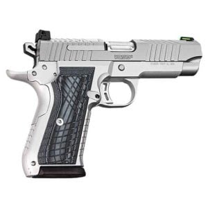 Kimber KDS9C 9mm Luger 4in Stainless Silver Pistol - 15+1 Rounds - Gray