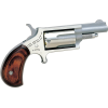 North American Arms Mini-Revolver 22 Winchester Magnum Rimfire (WMR) Revolver 1.625" Stainless Barrel 5 Round Wood Grip