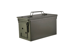 M2A1 50 Cal Steel Ammo Can - Military Surplus OD Green