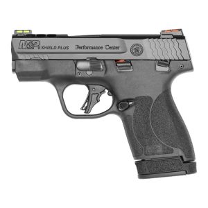 S&W Performance Center Shield Plus 9mm Pistol With Thumb Safety, Black - 13254