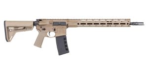 PSA "Sabre" Forged 16" Nitride 5.56 with 15" Sabre Lock up Rail and Magpul SL Furniture Rifle - FDE Cerakote