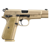 FN High Power Semi-Automatic 9x19mm Pistol, 4.7" Barrel, (2) 17 Round Magazines - FDE - 66-101069
