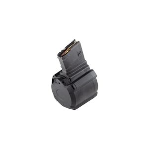 Magpul PMAG D-50 LR/SR Gen M3 308 Winchester 50 Round Drum Magazine Polymer Black