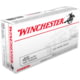 Winchester USA Handgun .45 ACP 185 grain Full Metal Jacket Brass Cased Centerfire Pistol Ammo 50 Rounds