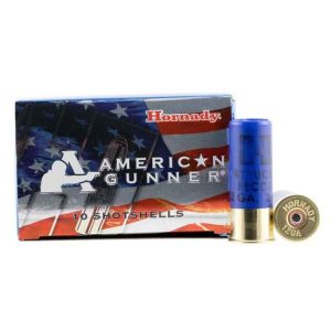 Hornady American Gunner Reduced Recoil 12 Gauge 2-3/4in 1oz 00 Buckshot Shotshells - 10 Rounds #00 Buck