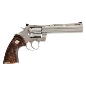 Colt Python .357 S&W Mag 6" SS Bbl DA/SA 6rd Revolver w/Walnut Grips PYTHON-SP6WTS