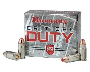 Hornady Critical Duty 9mm +P 124gr FlexLock Ammo, 25rds - 90216